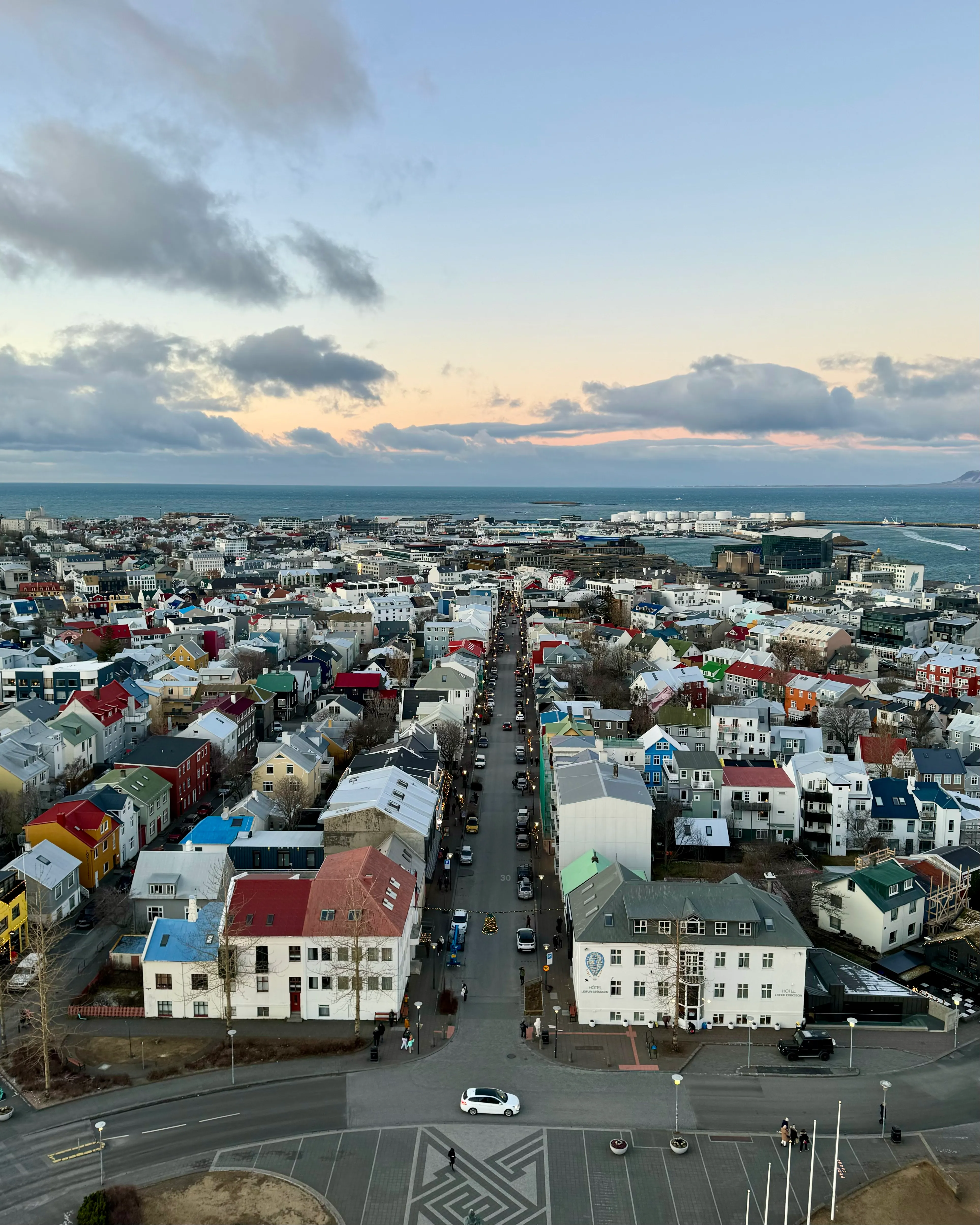 View from the church tower