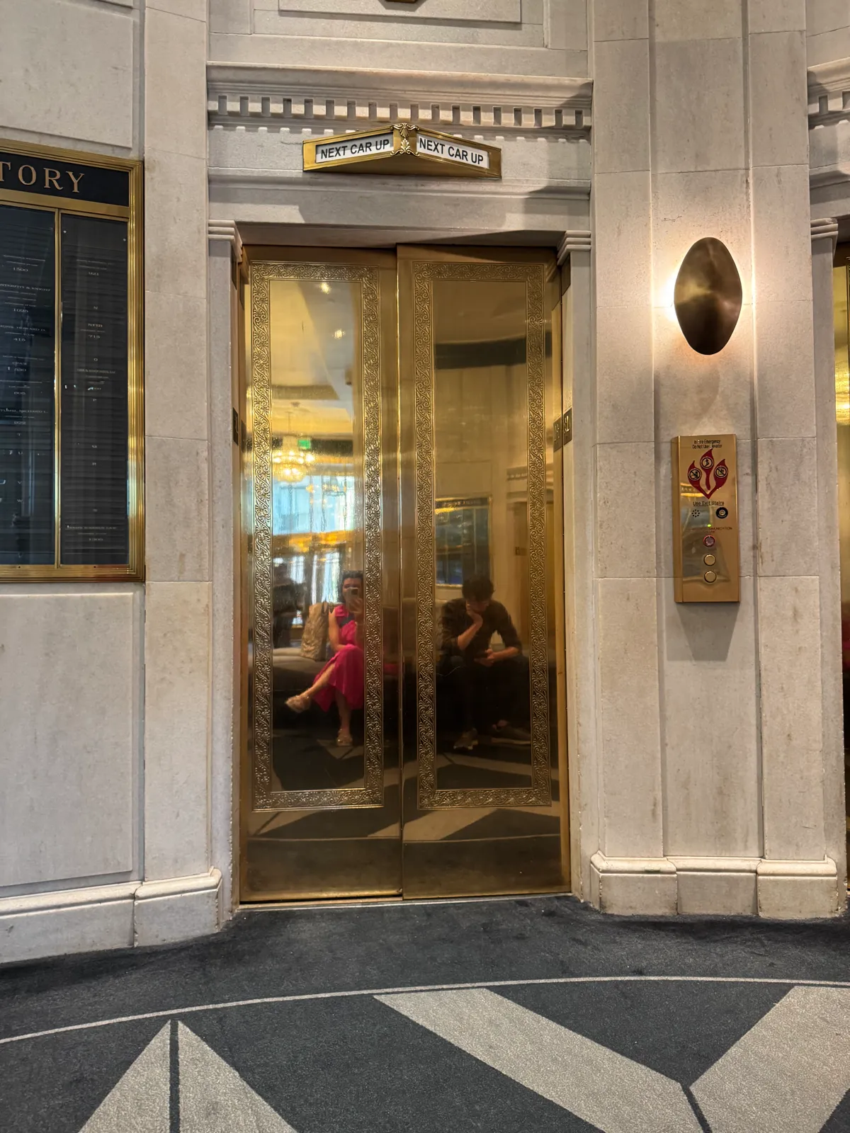 An elevator at Render ATL 2026